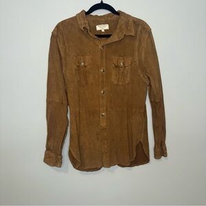 Vintage What Goes Around Comes Around Goat Suede Shirt Jacket